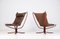 Falcon Easy Chairs attributed to Sigurd Resell, Norway, 1970s, Set of 2 5
