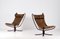 Falcon Easy Chairs attributed to Sigurd Resell, Norway, 1970s, Set of 2 3