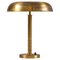 Swedish Brass Table Lamp attributed to Boréns, 1950s, Image 1