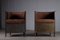 Järn/Mocca Easy Chairs by Mats These for Källemo, 1994, Set of 2, Image 6