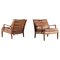 Easy Chairs Model Löven attributed to Arne Norell, 1960s, Set of 2 1