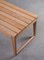 Long Swedish Bench in Oak, 1960s, Image 7