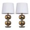 Swedish Brass Table Lamps from Ab Stilarmatur, 1960s, Set of 2 1