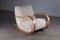 Rocking Chair en Peau de Mouton, Suède, 1940s 2