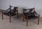 Easy Chairs Model Sirocco attributed to Arne Norell, 1970s, Set of 2 6