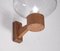 Copper Wall Lamp attributed to Fagerhults, 1960s, Image 5