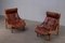 Hunter Easy Chairs attributed to Torbjørn Afdal, 1970s, Set of 2 4