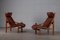 Hunter Easy Chairs attributed to Torbjørn Afdal, 1970s, Set of 2 3