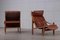 Hunter Easy Chairs attributed to Torbjørn Afdal, 1970s, Set of 2 9