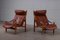 Hunter Easy Chairs attribués à Torbjørn Afdal, 1970s, Set de 2 2