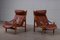 Hunter Easy Chairs attributed to Torbjørn Afdal, 1970s, Set of 2, Image 2