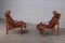 Hunter Easy Chairs attributed to Torbjørn Afdal, 1970s, Set of 2 7