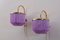 Purple V271 Wall Lights by Hans-Agne Jakobsson, 1960s, Set of 2, Image 5