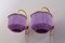 Purple V271 Wall Lights by Hans-Agne Jakobsson, 1960s, Set of 2, Image 3