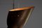 Lámpara de techo de latón atribuido a Carl-Axel Acking, años 40, Imagen 4