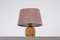 Chamotte Table Lamp attributed to Gunnar Nylund, Sweden, 1950s 3