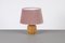Chamotte Table Lamp attributed to Gunnar Nylund, Sweden, 1950s, Image 5
