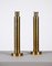 Brass Table Lamps from Kosta Belysning, Sweden, 1970s, Set of 2 3