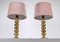Brass Table Lamps attributed to Aneta, Sweden, 1970s, Set of 2, Image 5
