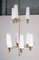 Swedish Brass Chandelier, 1950s, Image 9