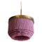Purple Model T601 Ceiling Lamp by Hans-Agne Jakobsson, 1960s, Image 1
