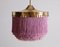 Purple Model T601 Ceiling Lamp by Hans-Agne Jakobsson, 1960s, Image 3