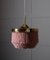Lampada da soffitto T601 rosa di Hans-Agne Jakobsson, anni '60, Immagine 6