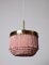 Lampada da soffitto T601 rosa di Hans-Agne Jakobsson, anni '60, Immagine 5