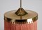 Pink Model T601 Ceiling Lamp by Hans-Agne Jakobsson, 1960s, Image 7