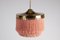 Pink Model T601 Ceiling Lamp by Hans-Agne Jakobsson, 1960s 3
