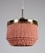 Pink Model T601 Ceiling Lamp by Hans-Agne Jakobsson, 1960s 6