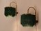 Green V271 Wall Lights by Hans-Agne Jakobsson, 1960s, Set of 2 3