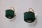 Green V271 Wall Lights by Hans-Agne Jakobsson, 1960s, Set of 2 10