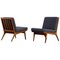 Easy Chairs attributed to Karl-Erik Ekselius, Sweden, 1960s, Set of 2, Image 1