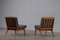 Easy Chairs attributed to Karl-Erik Ekselius, Sweden, 1960s, Set of 2 5
