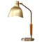 Lampada da tavolo in ottone attribuita a Carl-Axel Acking, Svezia, anni '50, Immagine 1
