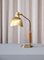 Lampe de Bureau en Laiton attribuée à Carl-Axel Acking, Suède, 1950s 14