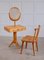 Dressing Table with Mirror attributed to Erik Höglund, Sweden, 1950s, Image 3