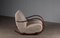 Rocking Chair en Peau de Mouton, Suède, 1950s 7
