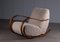 Swedish Rocking Chair in Sheepskin, 1950s, Image 5