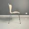 Danish Modern White Chairs of Series 7 attributed to Arne Jacobsen for Fritz Hansen, 1970s, Set of 5 13