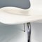 Danish Modern White Chairs of Series 7 attributed to Arne Jacobsen for Fritz Hansen, 1970s, Set of 5, Image 7