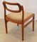 Mid-Century Dining chair attributed to Johannes Andersen for Uldum Møbelfabrik 6