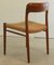 Mid-Century Danish Model 77 Lille Arden Dining Room Chairs by Niels O Möller, 1960s, Set of 4 5