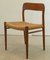 Mid-Century Danish Model 77 Lille Arden Dining Room Chairs by Niels O Möller, 1960s, Set of 4 15