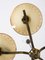 Lámpara Art Déco de 5 brazos ligeros, Polonia, años 20, Imagen 5