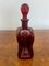 Victorian Ruby Glass Decanters, 1880s, Set of 2 2