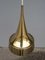 Scandinavian Ceiling Lamp from Bergboms, 1960s 7