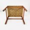 Danish Woven Stool, 1960s 6