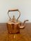 Kleiner antiker George III Wasserkocher aus Kupfer, 1800 3